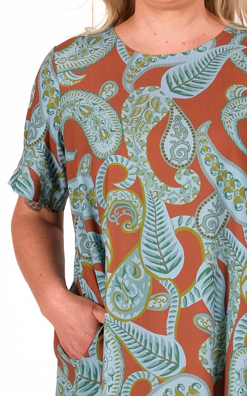 August Dress product photo.