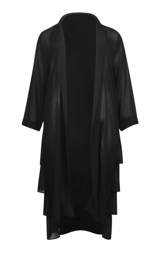 Back Frilled Duster product photo.