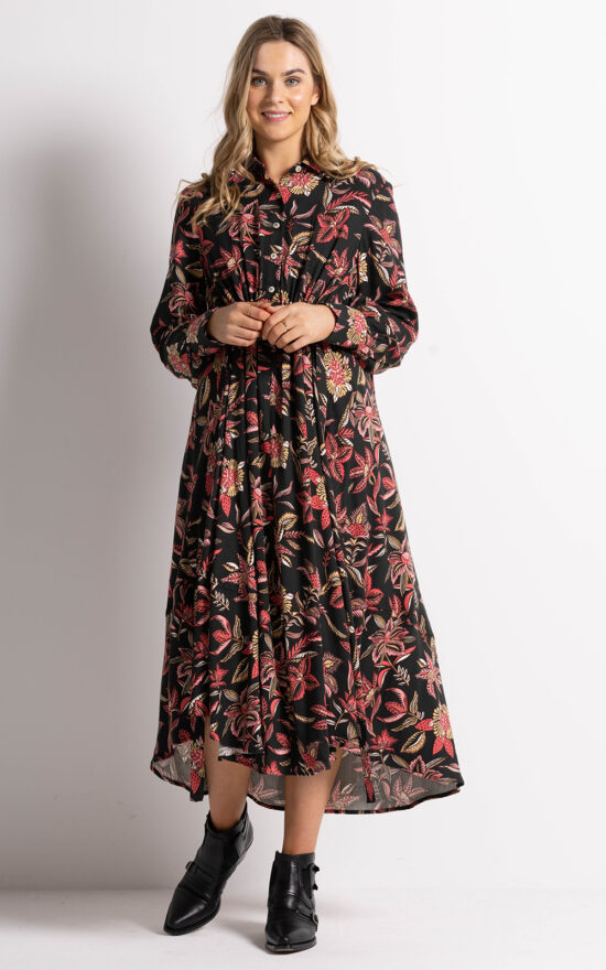 Apollo Shirt Dress product photo.