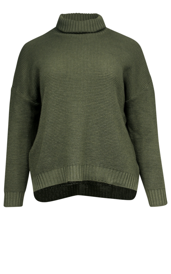 Merino Oversized Knit product photo.