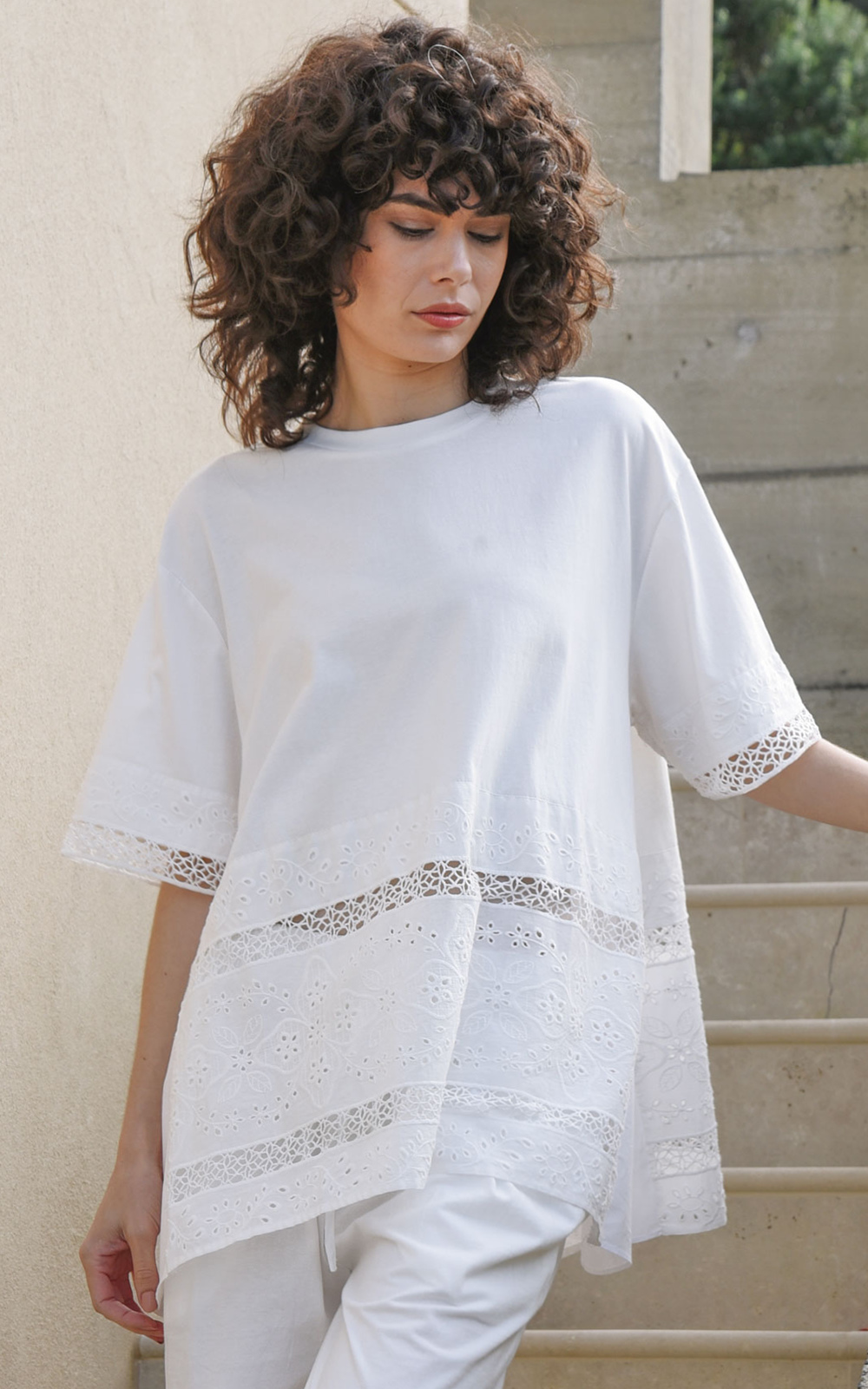 My Happy Lace Top product photo.