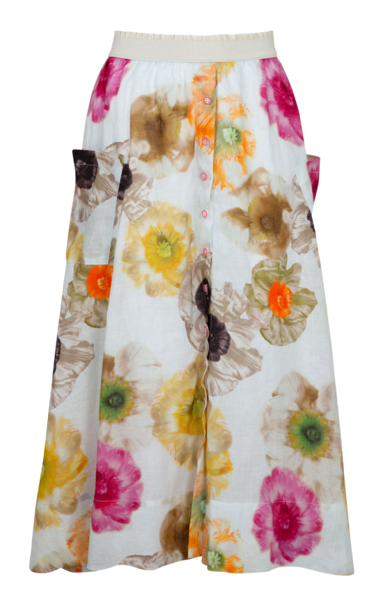 Cute As A Button Skirt product photo.