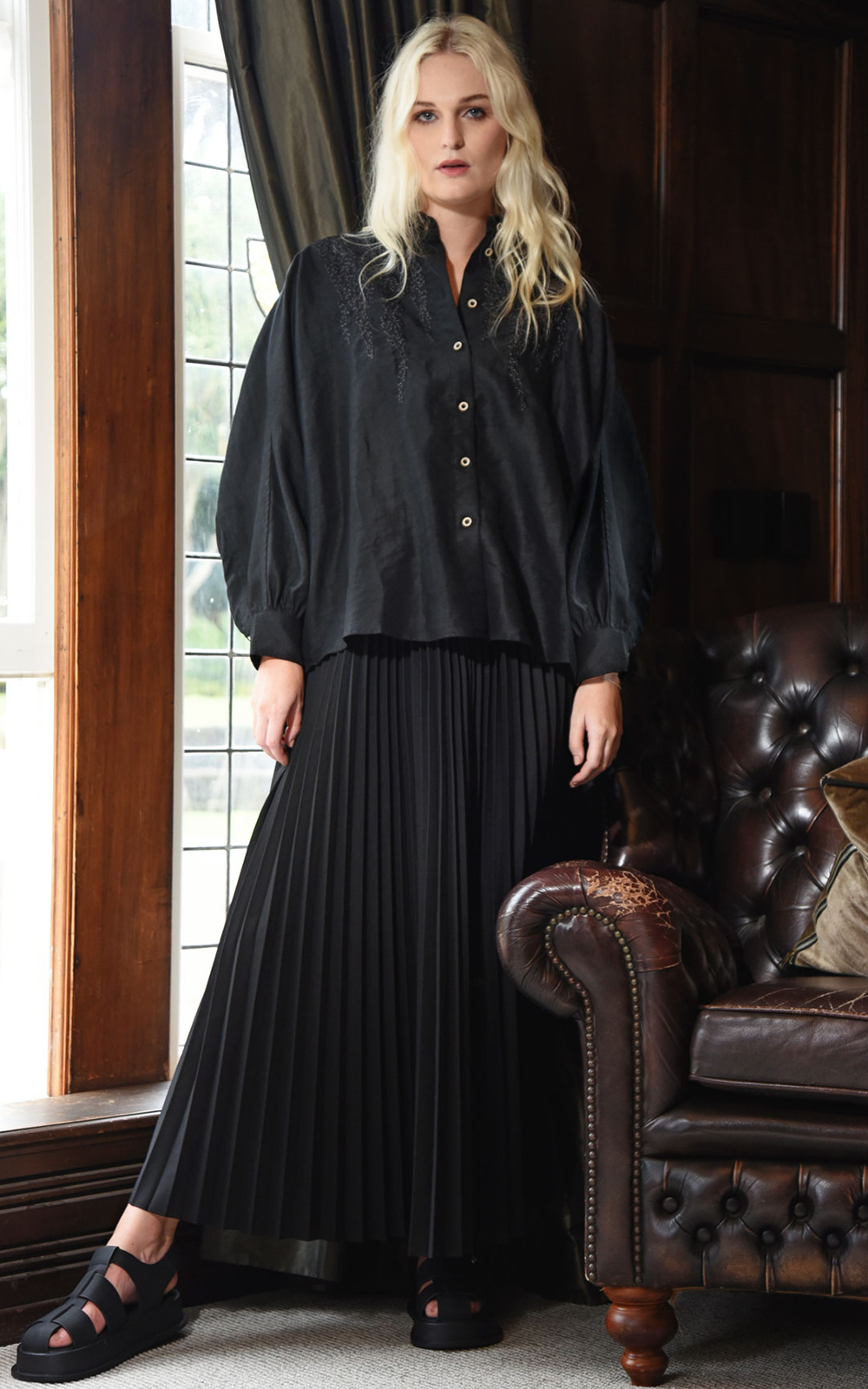 In Skirt Of Time Skirt product photo.