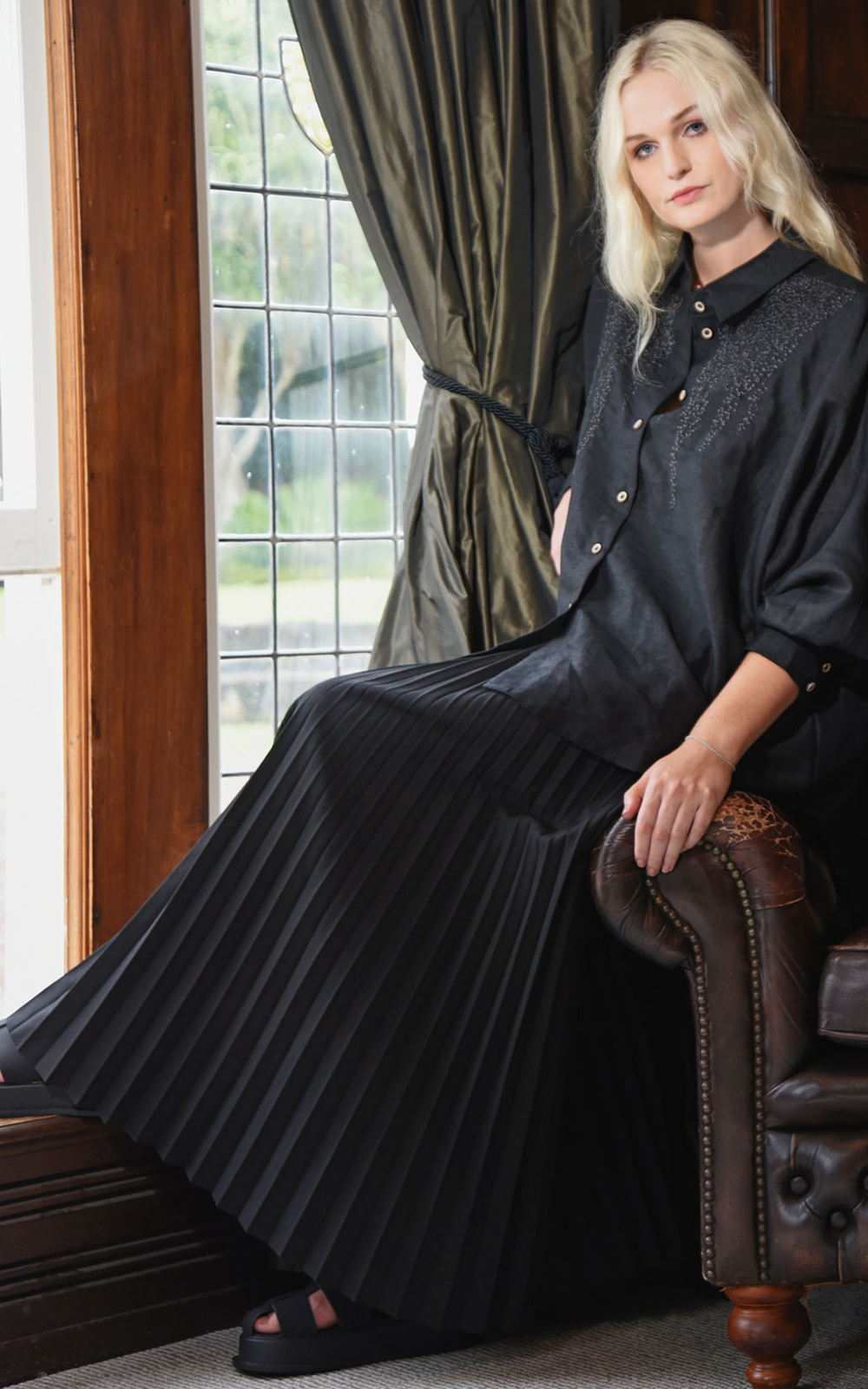 In Skirt Of Time Skirt product photo.