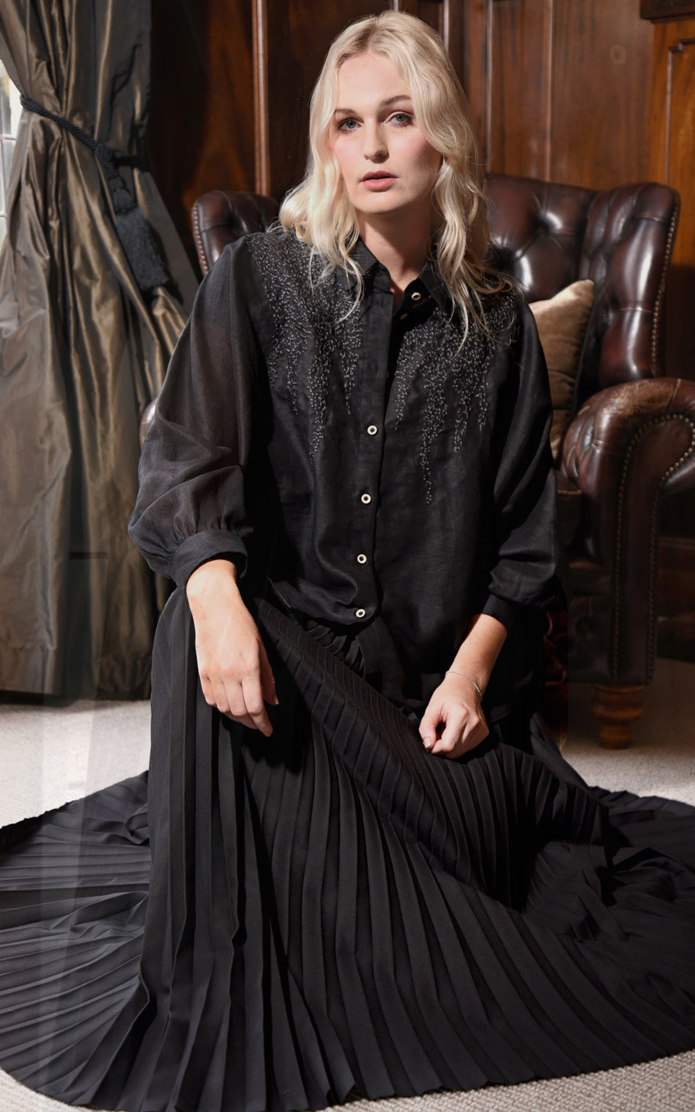 In Skirt Of Time Skirt product photo.