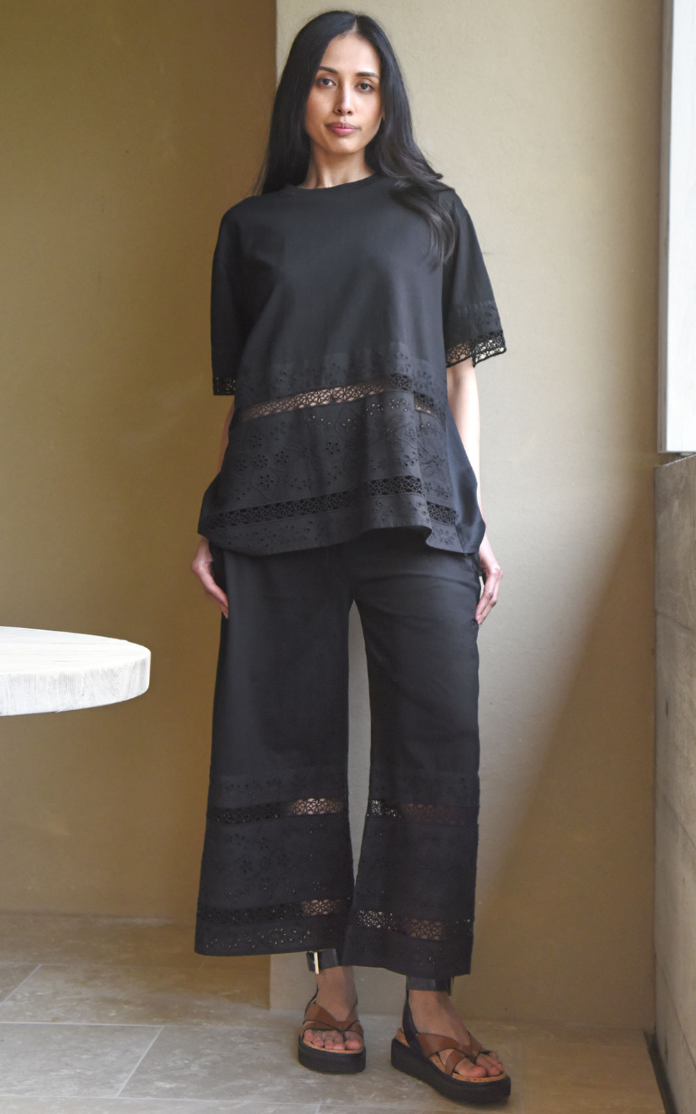 Tell It Straight Pant product photo.