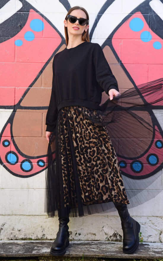 Laidback Luxe Dress product photo.