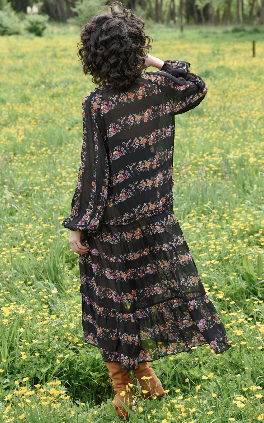 I'm Frill Here Dress product photo.