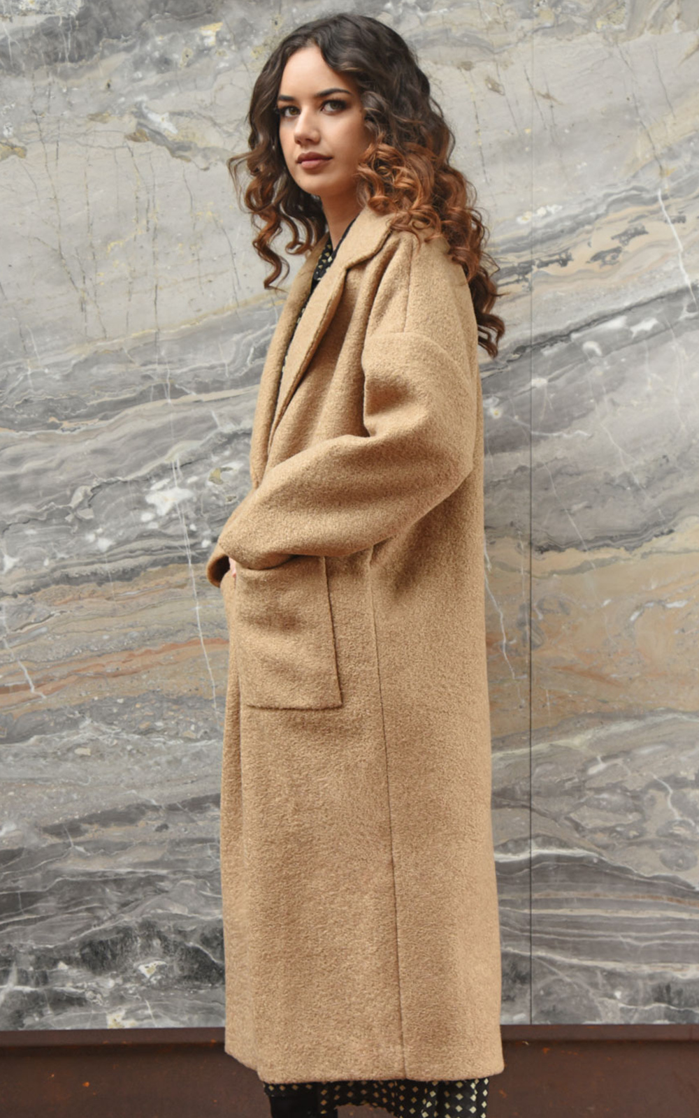 Coming Up Cozy Coat product photo.