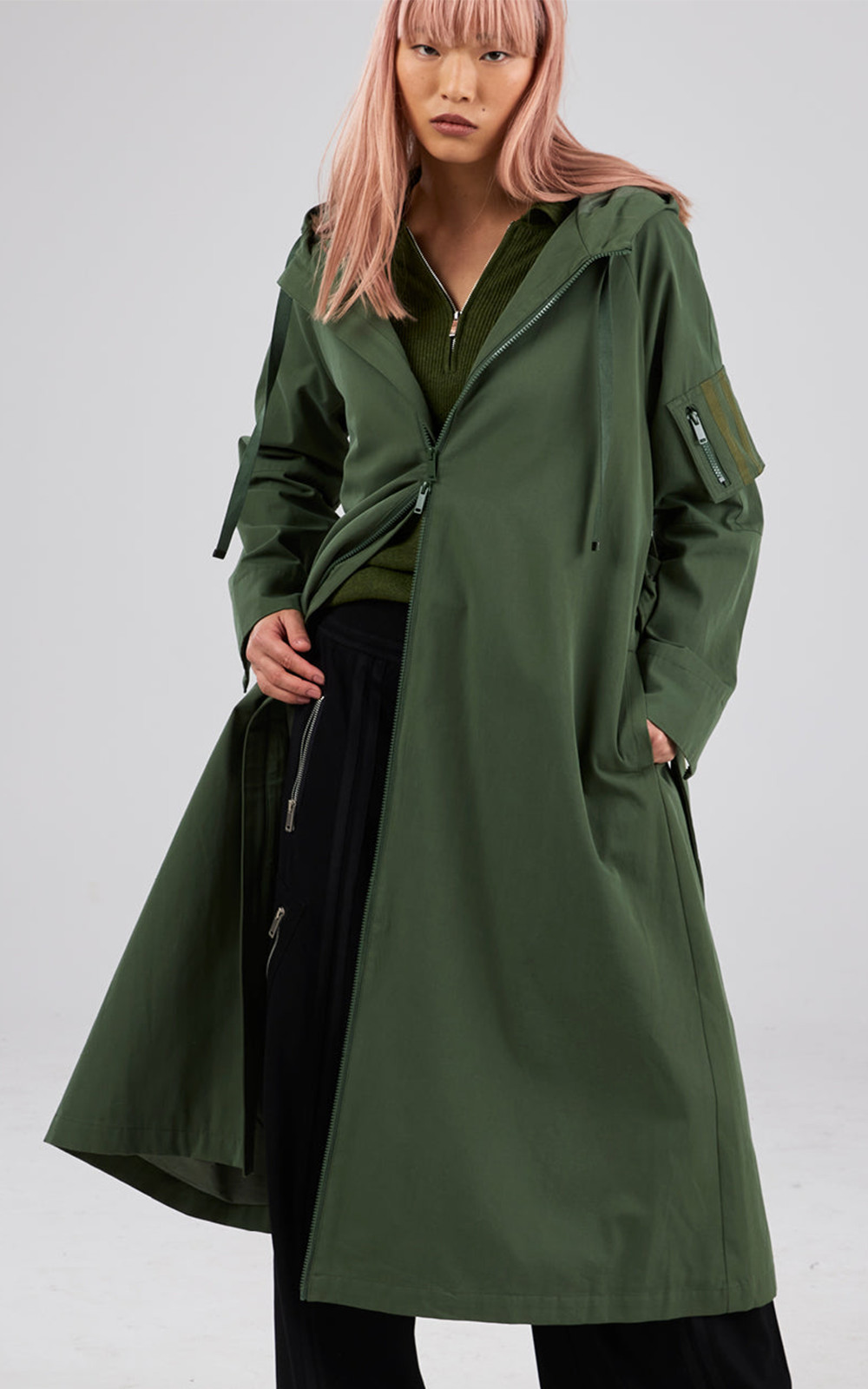 Co´Couture - Ethancc Trench Coat 40016 - 154 - Walnut