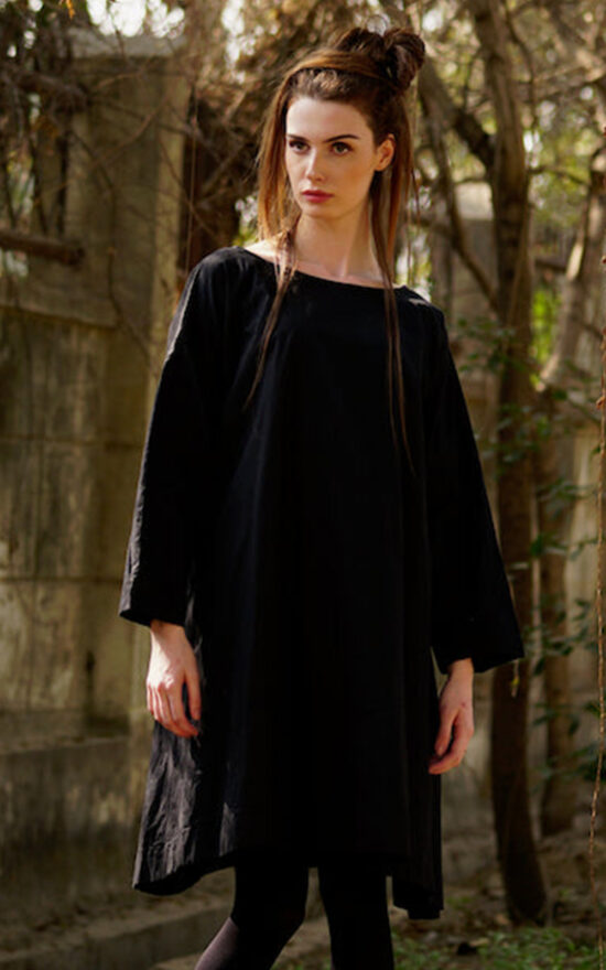 Dominique Dress-Cotton Twill product photo.