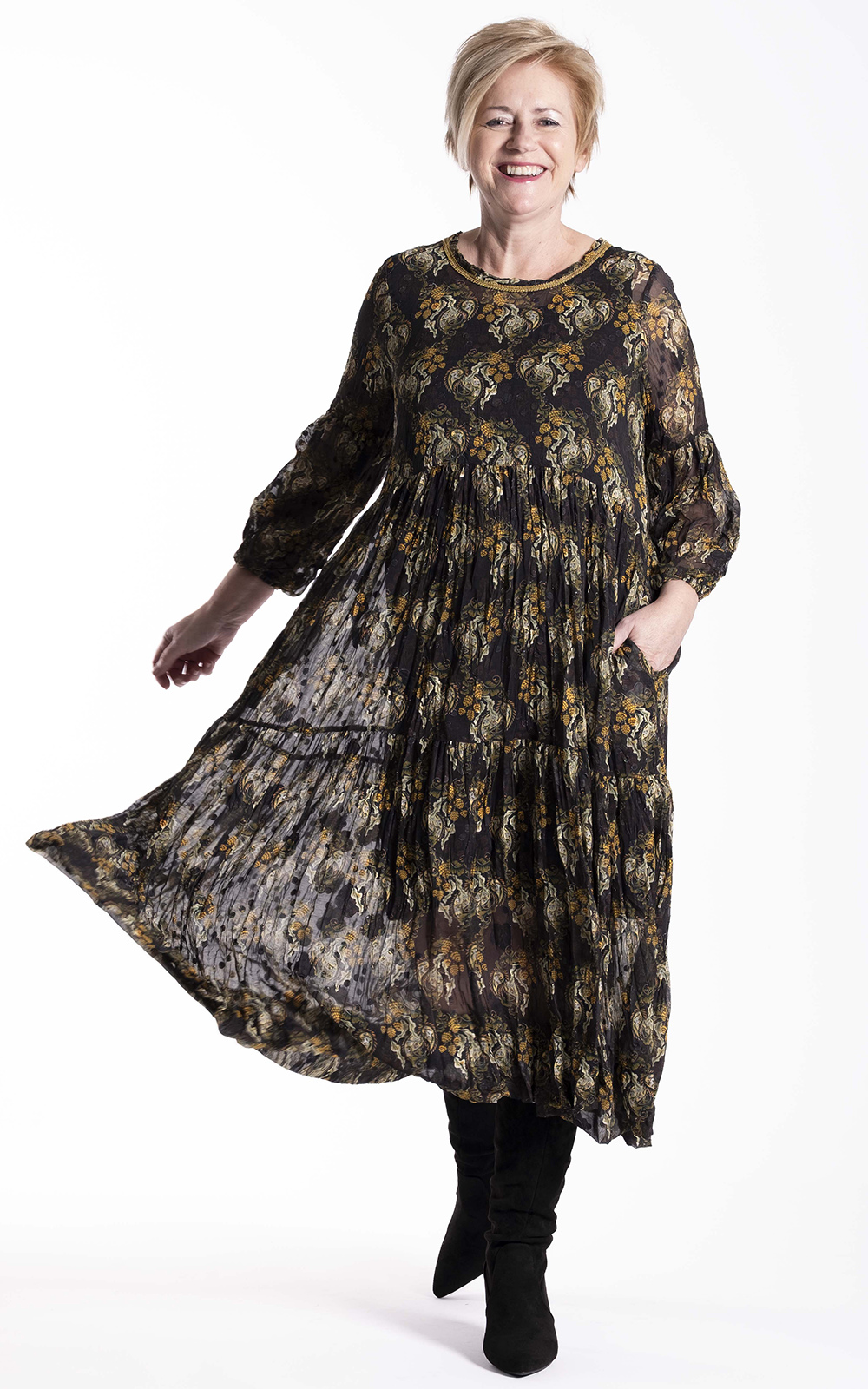 Tiered Dress product photo.