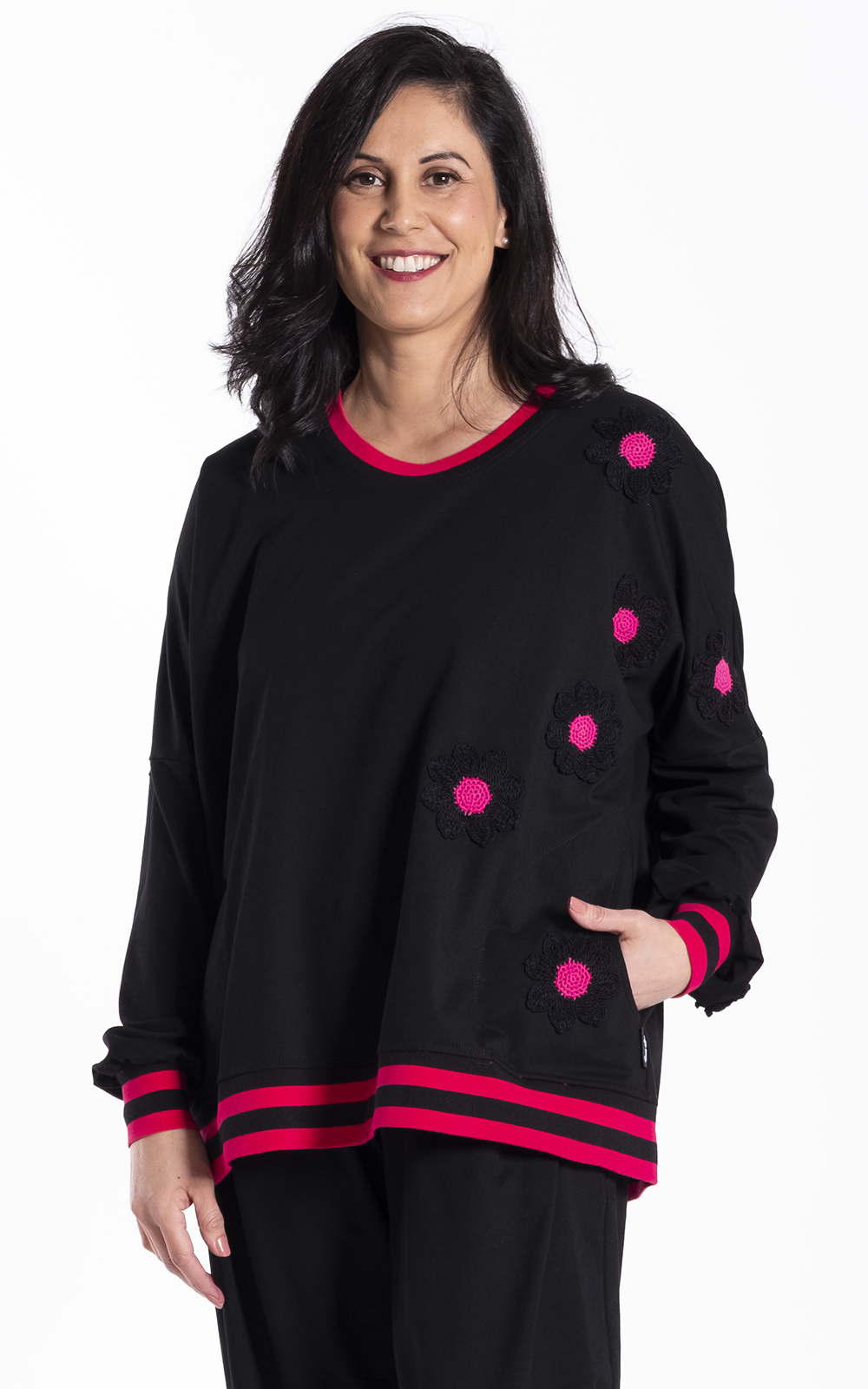 Sweatshirt Punk Daisy product photo.