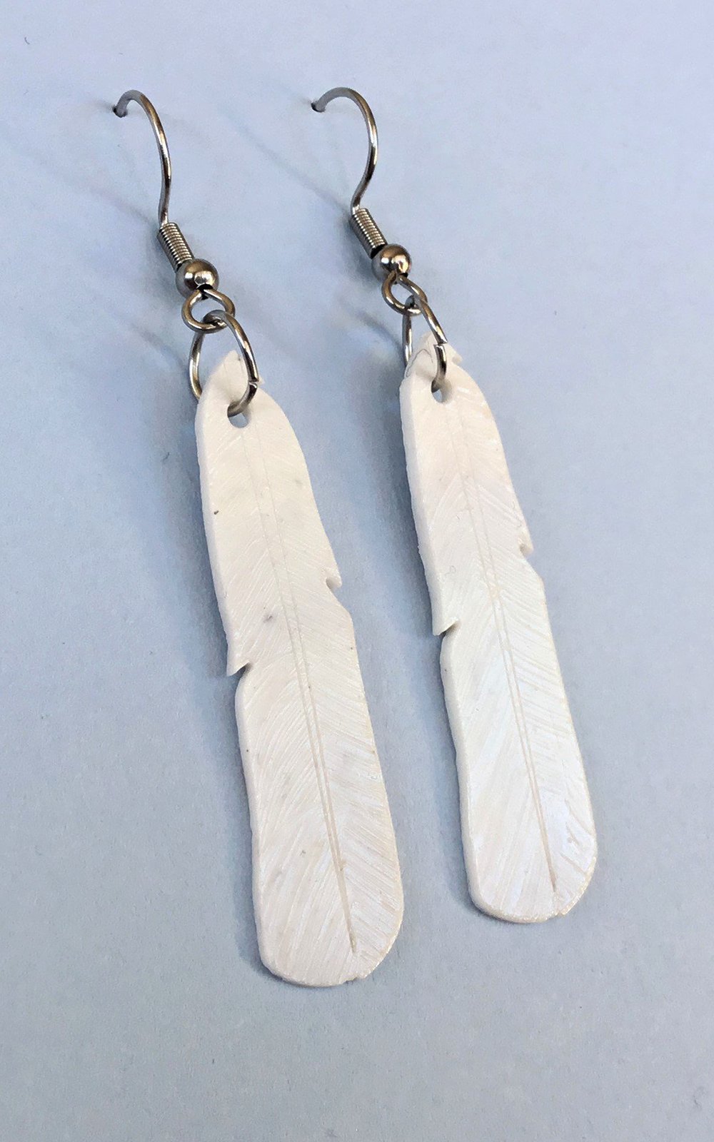 Black Billed Gull Feather product photo.