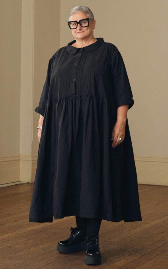 Isaline Dress Cotton Poplin product photo.