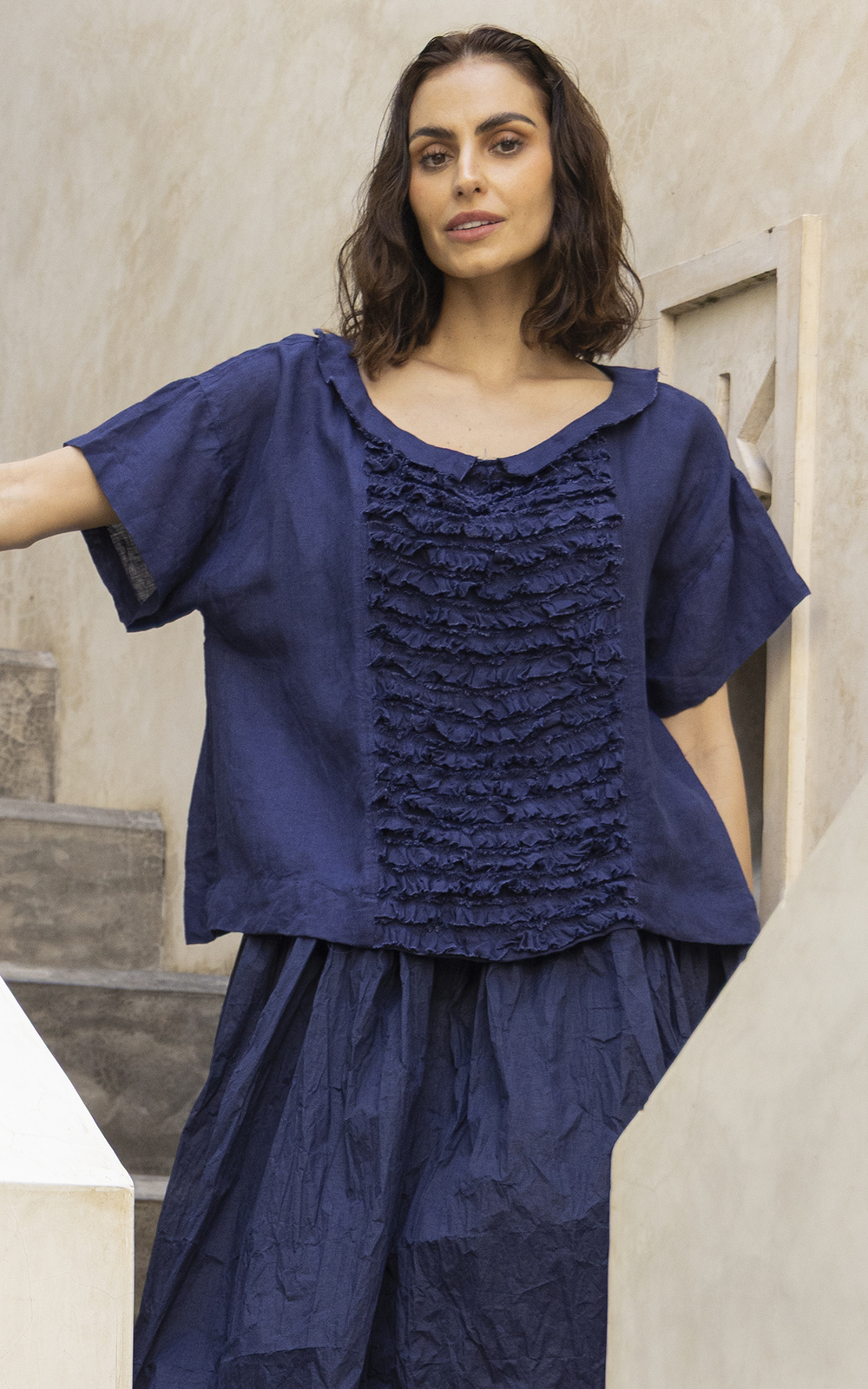 Jua Top Linen product photo.