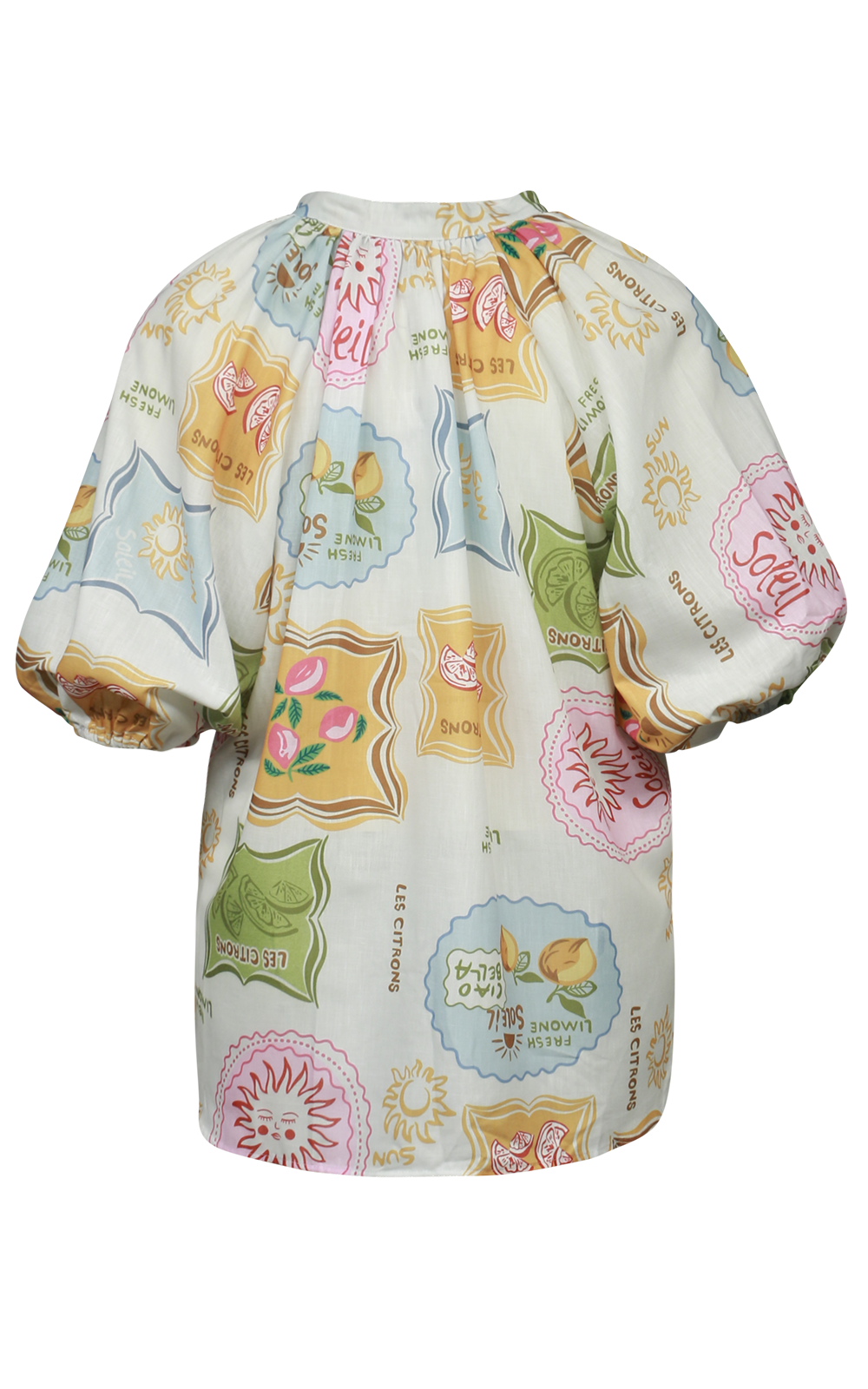 Mediterranean Relaxed Top product photo.