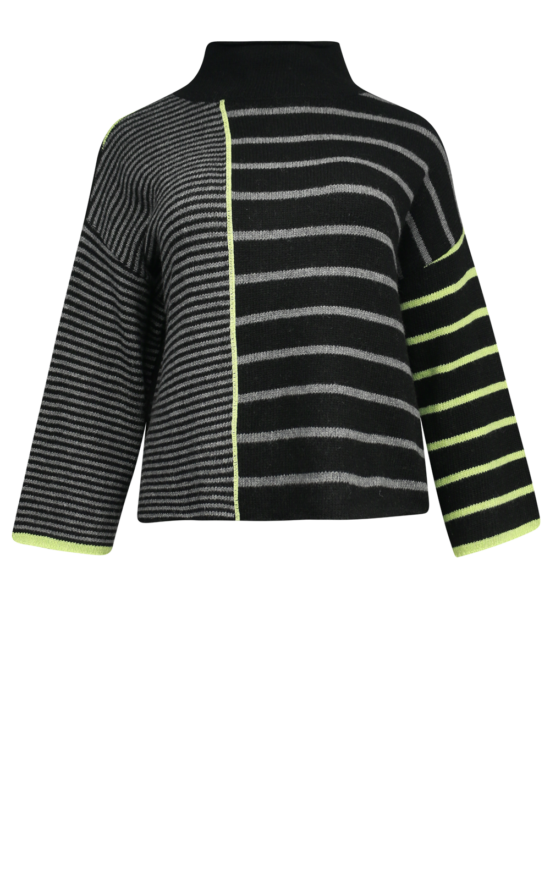 Alemate Stripe Jumper product photo.