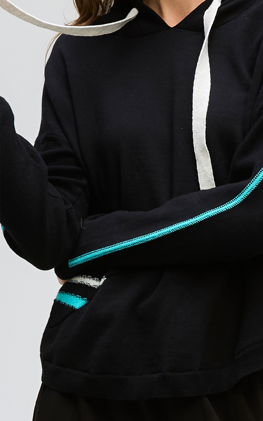 Hooded Jumper product photo.