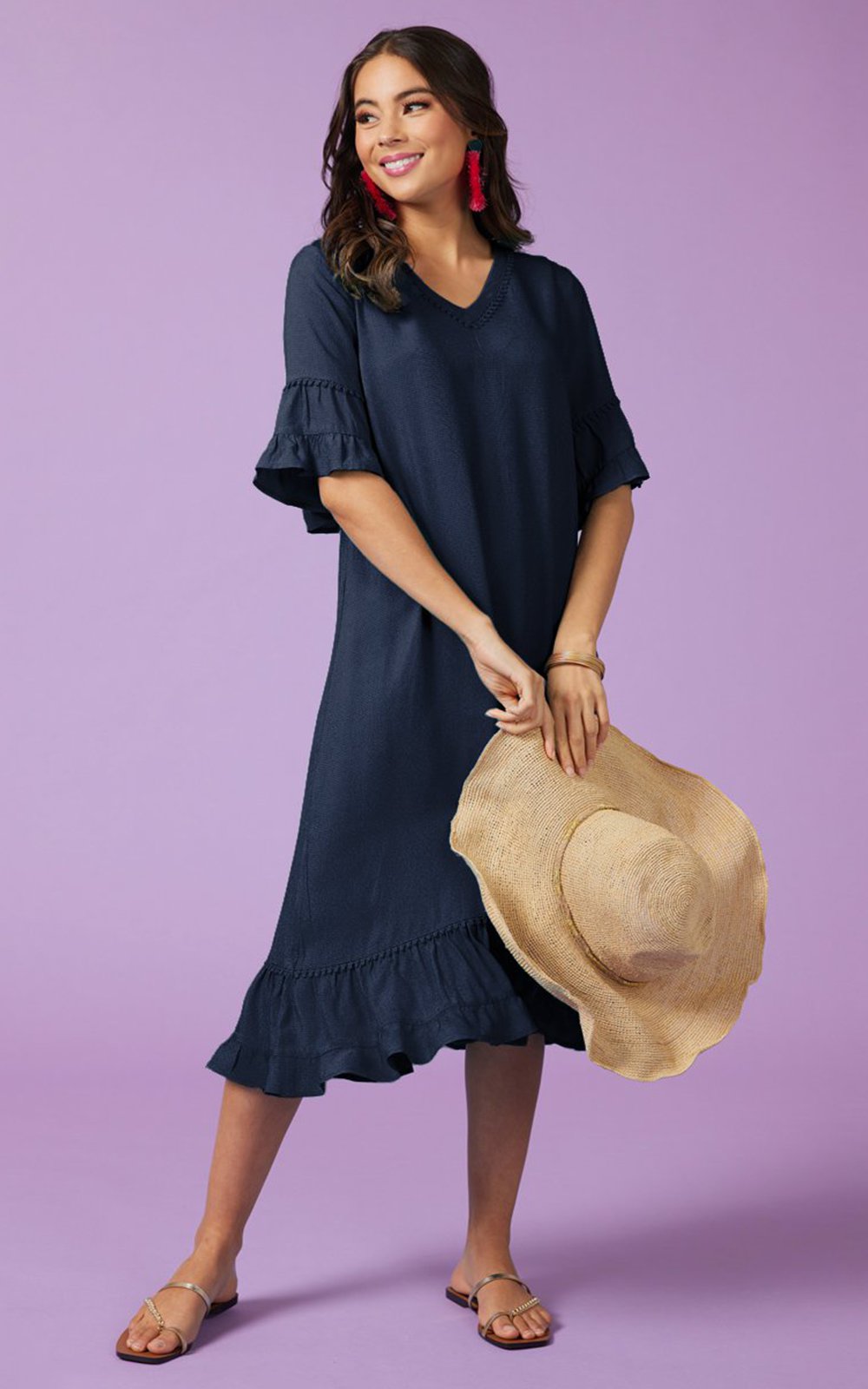 Andorra Dress – Zebrano | Designer Clothing NZ