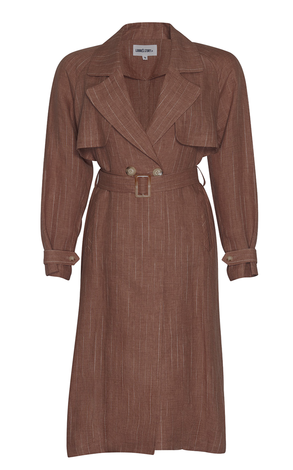 Chianti Trench Coat product photo.