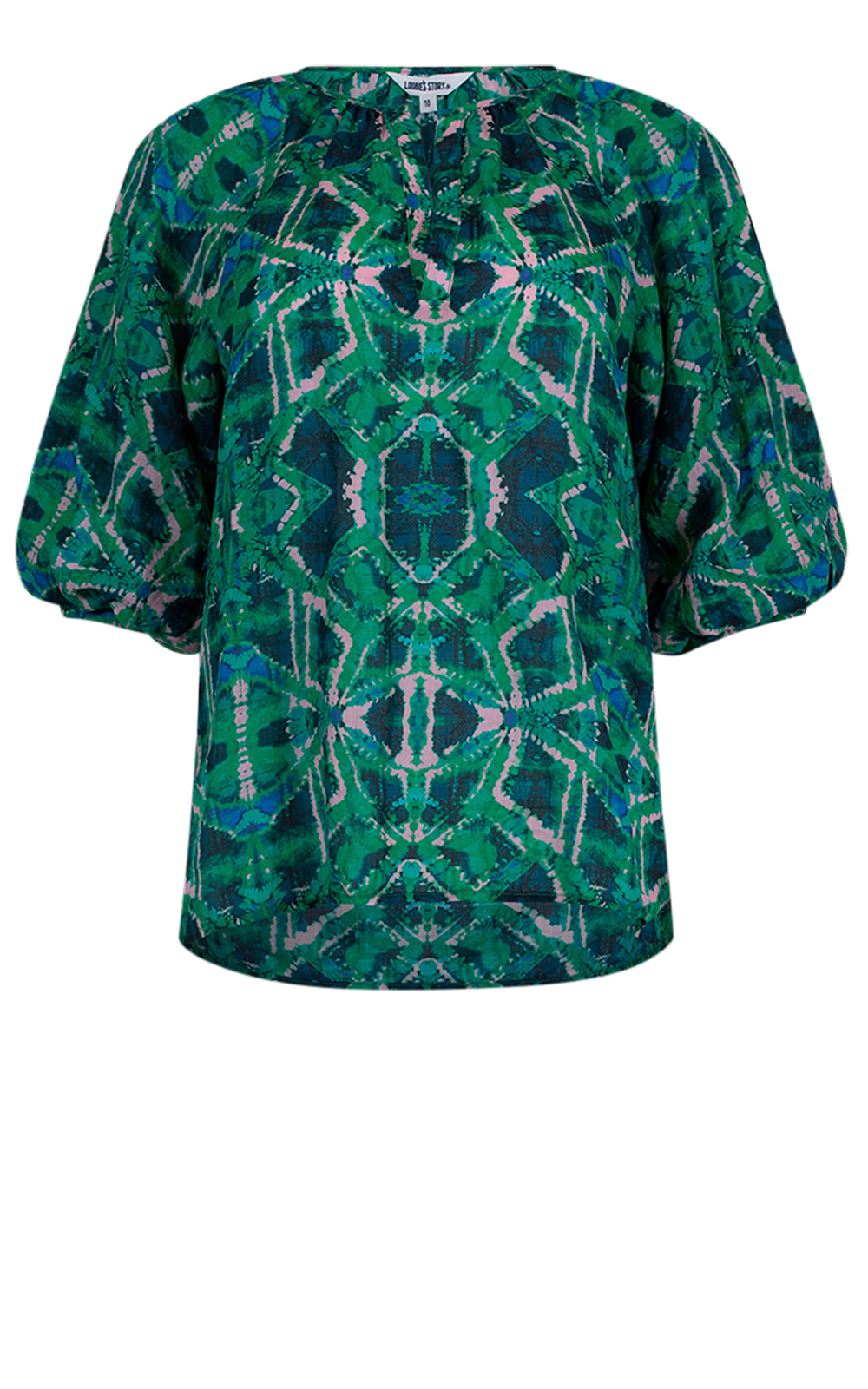 Gia Blouse product photo.