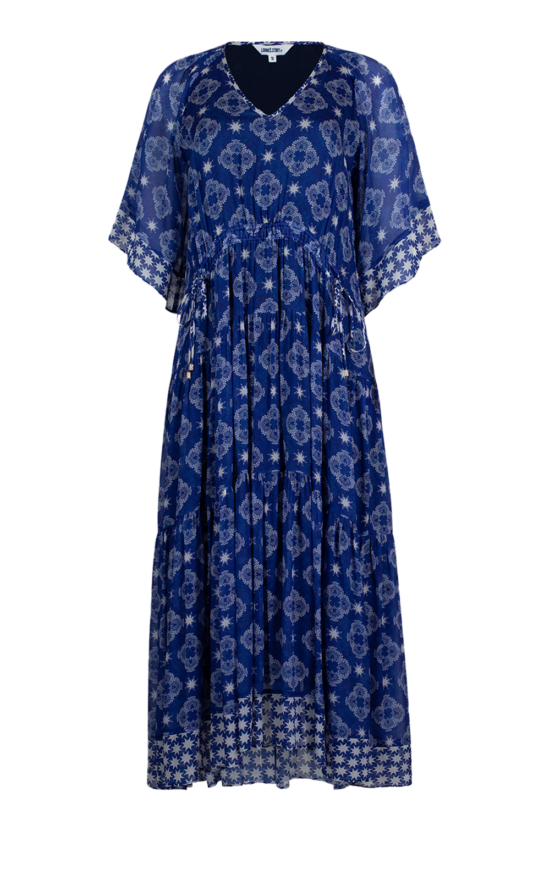 Aria Midi Dress product photo.