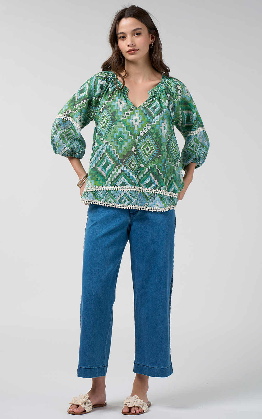 Sinhala Top product photo.