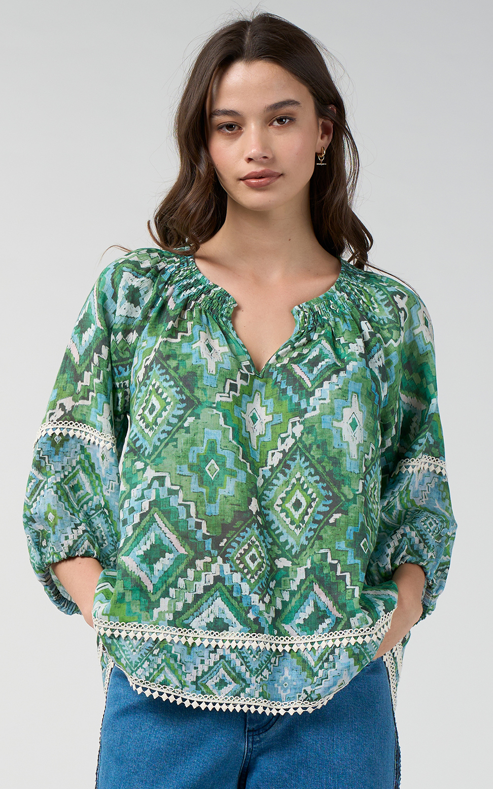 Sinhala Top product photo.