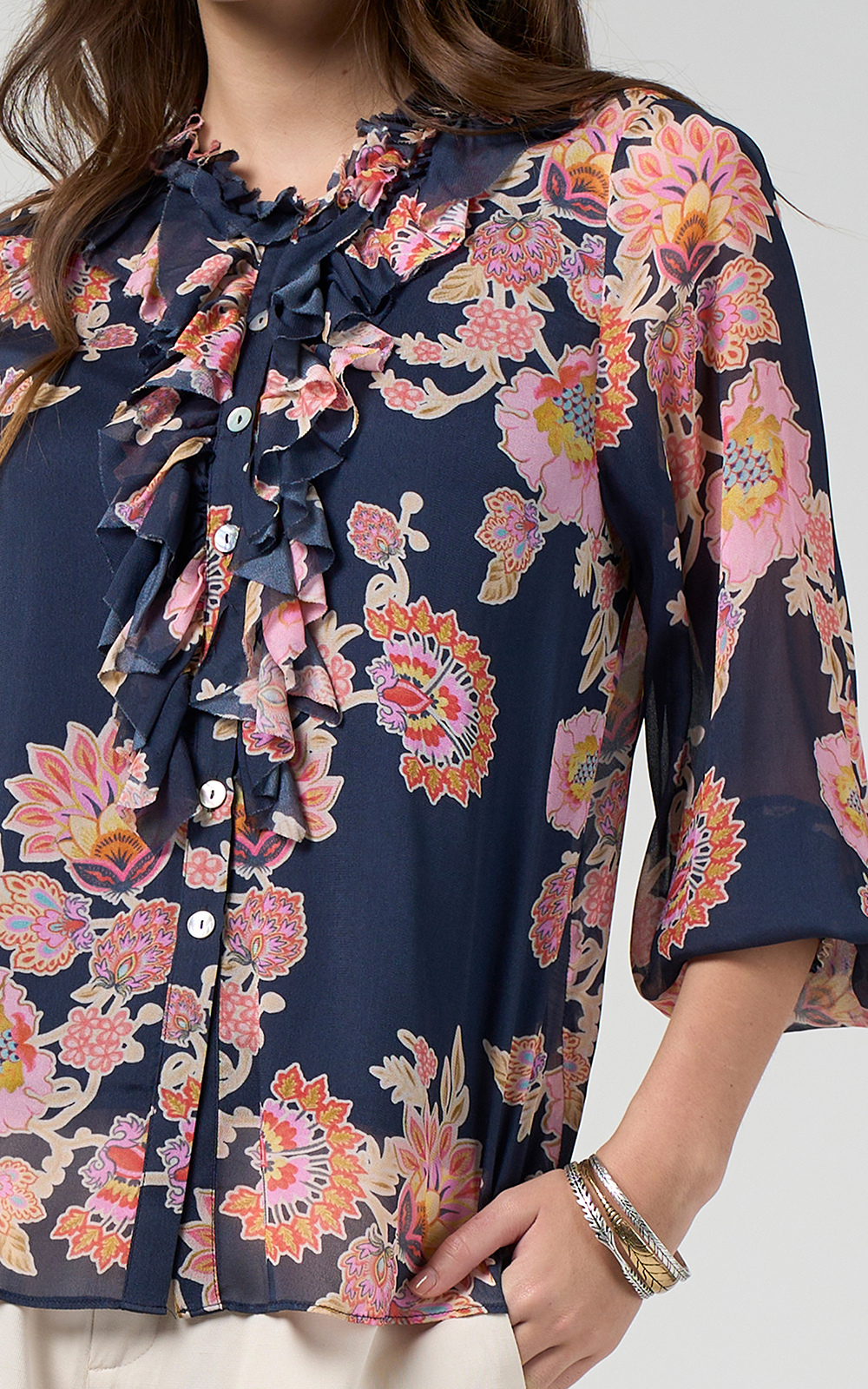 Mirissa Blouse product photo.