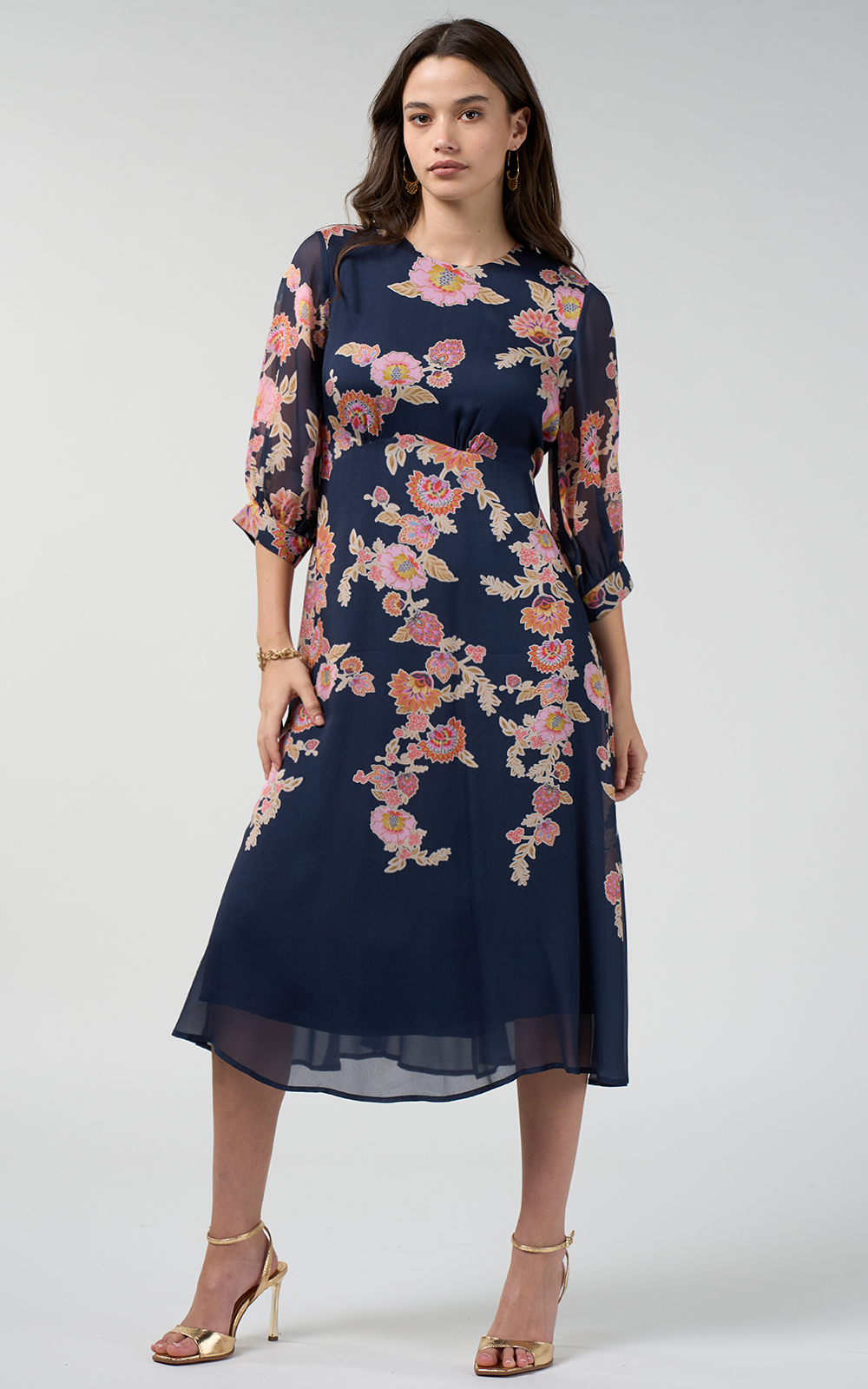 Mirissa Midi Dress product photo.