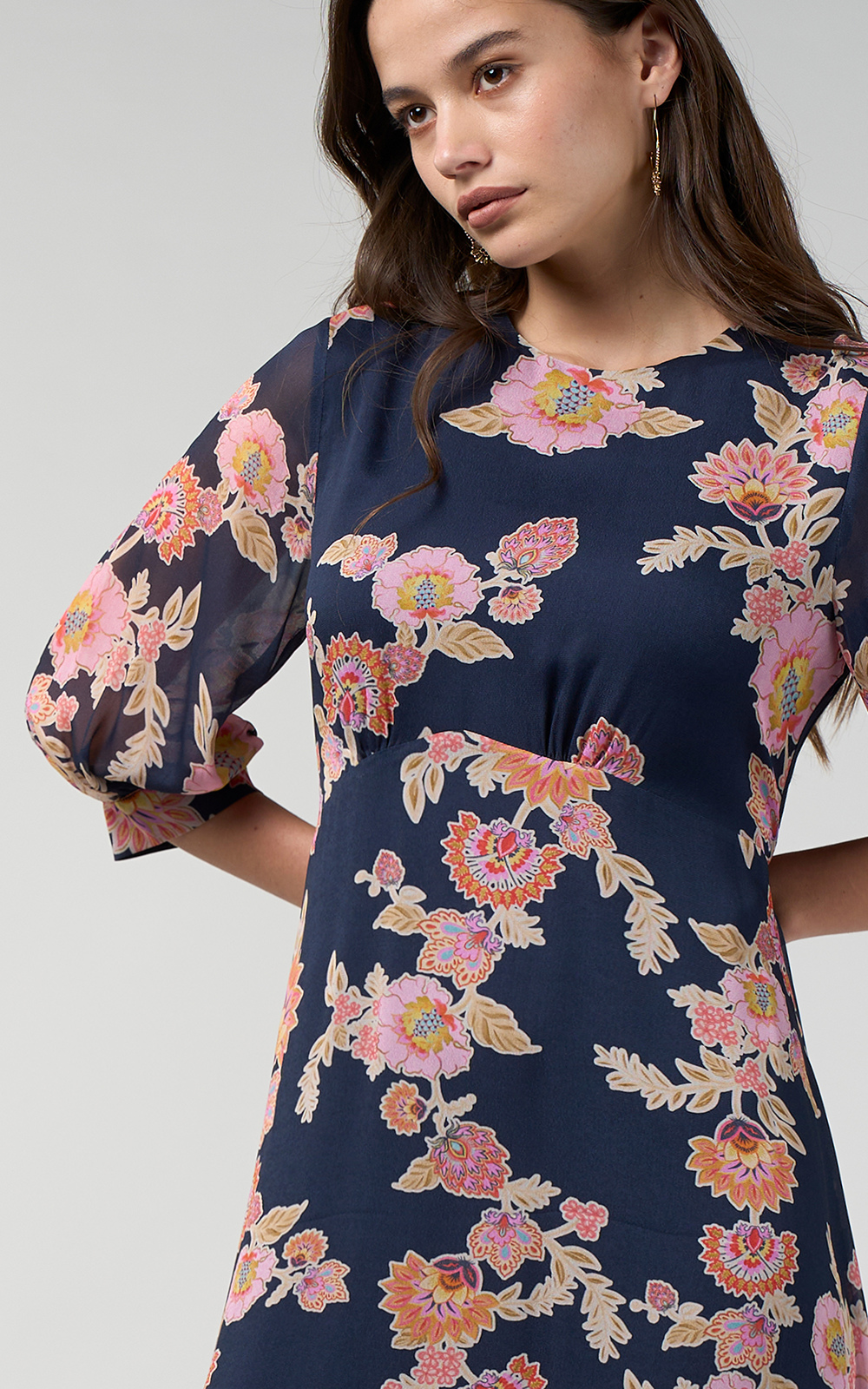 Mirissa Midi Dress product photo.