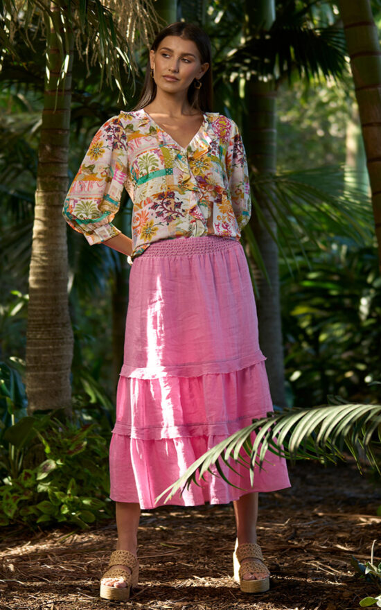Estella Blouse product photo.