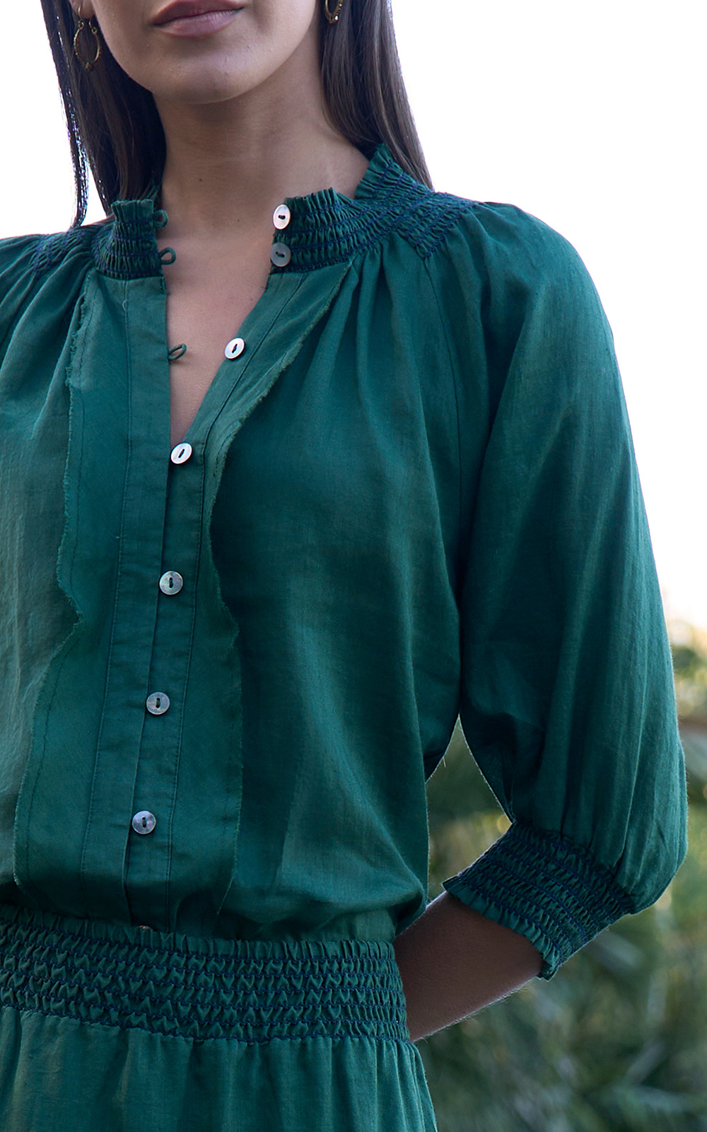 Waterlily Shirt product photo.
