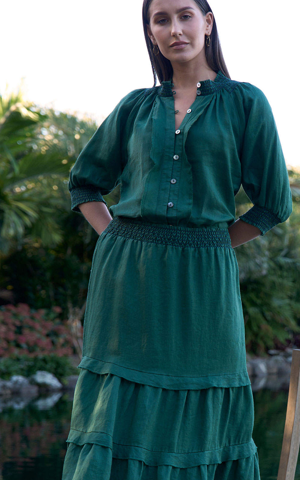 Waterlily Dress product photo.