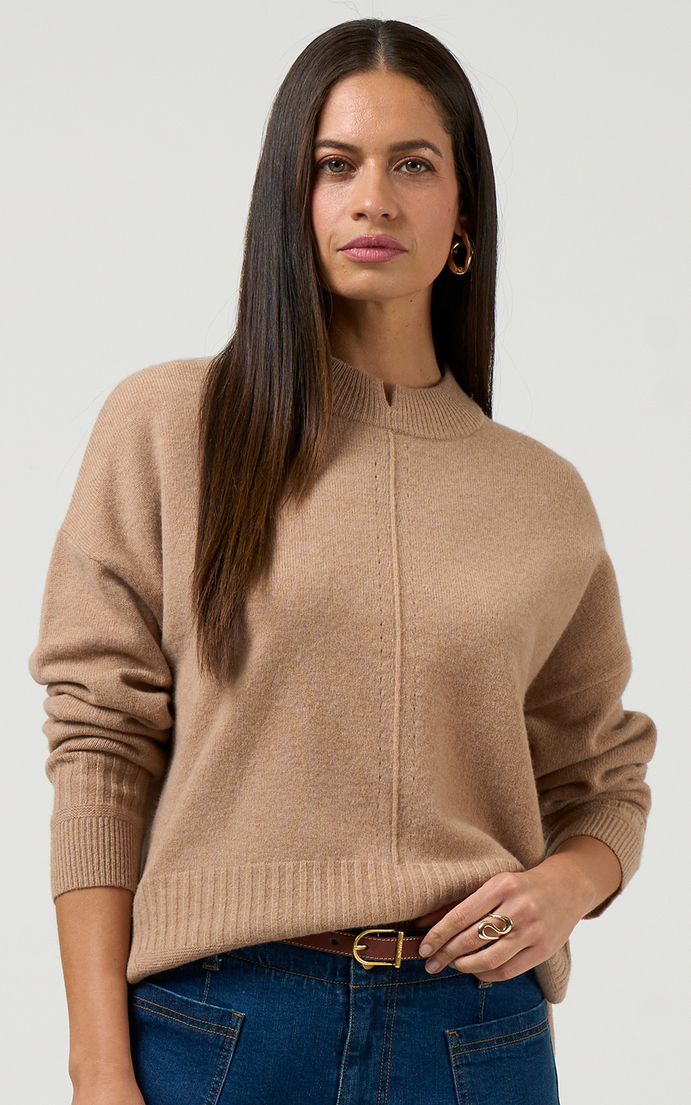 Sia Sweater product photo.
