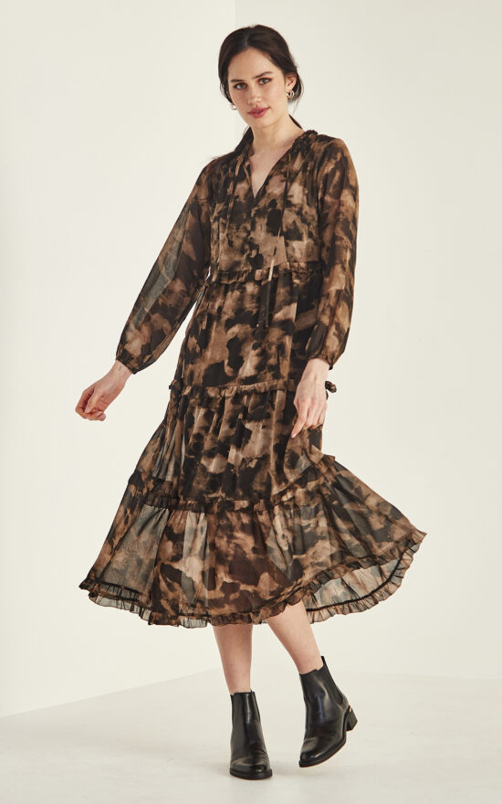 Liana Dress And Slip product photo.