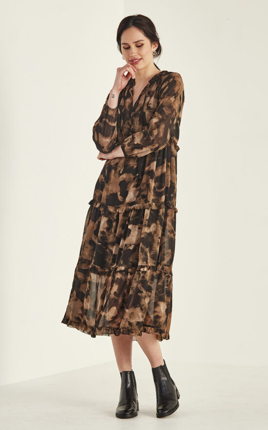 Liana Dress And Slip product photo.