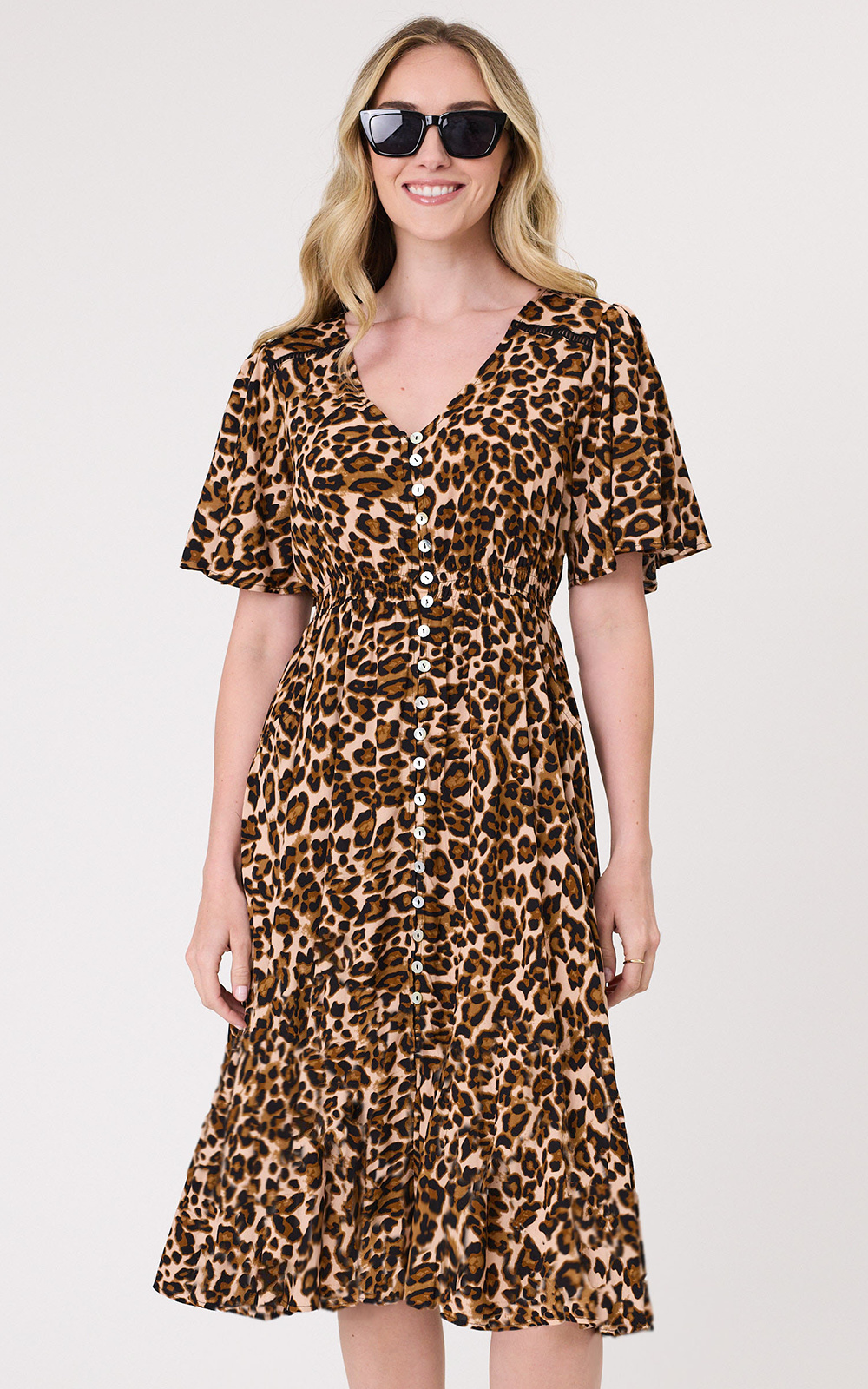 Vittoria Dress Zebrano | Designer Clothing NZ Vittoria Dress Zebrano | Designer Clothing NZ