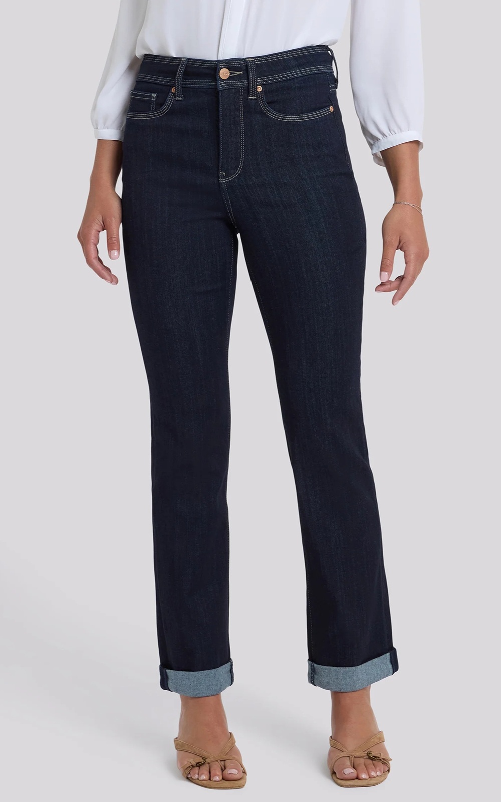Missy Marilyn Straight Hi-rise Jean product photo.