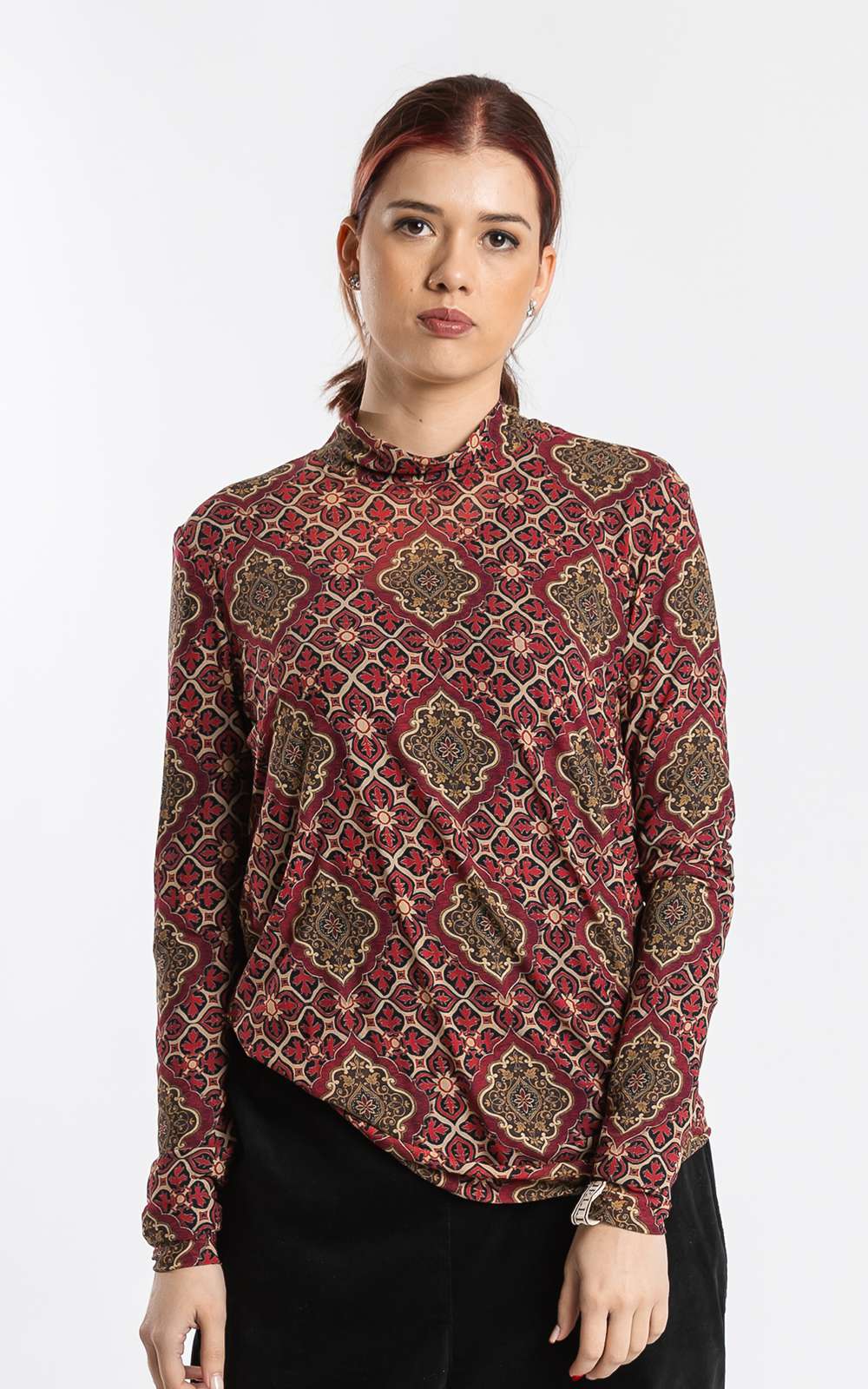 Turtle Top Red Vintage – Zebrano Designer Clothing NZ