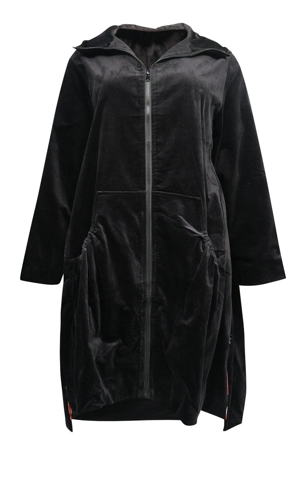 Trenchie Black – Zebrano | Designer Clothing NZ