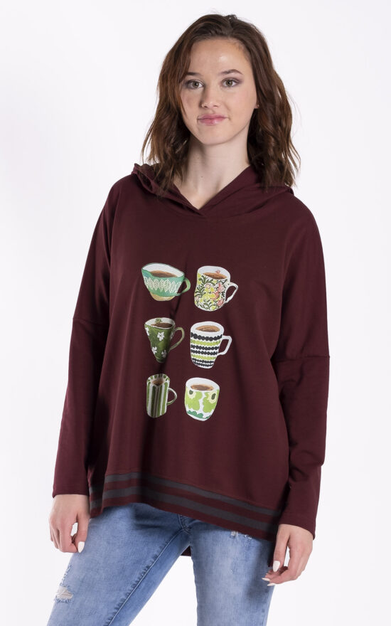 Hoodie product photo.