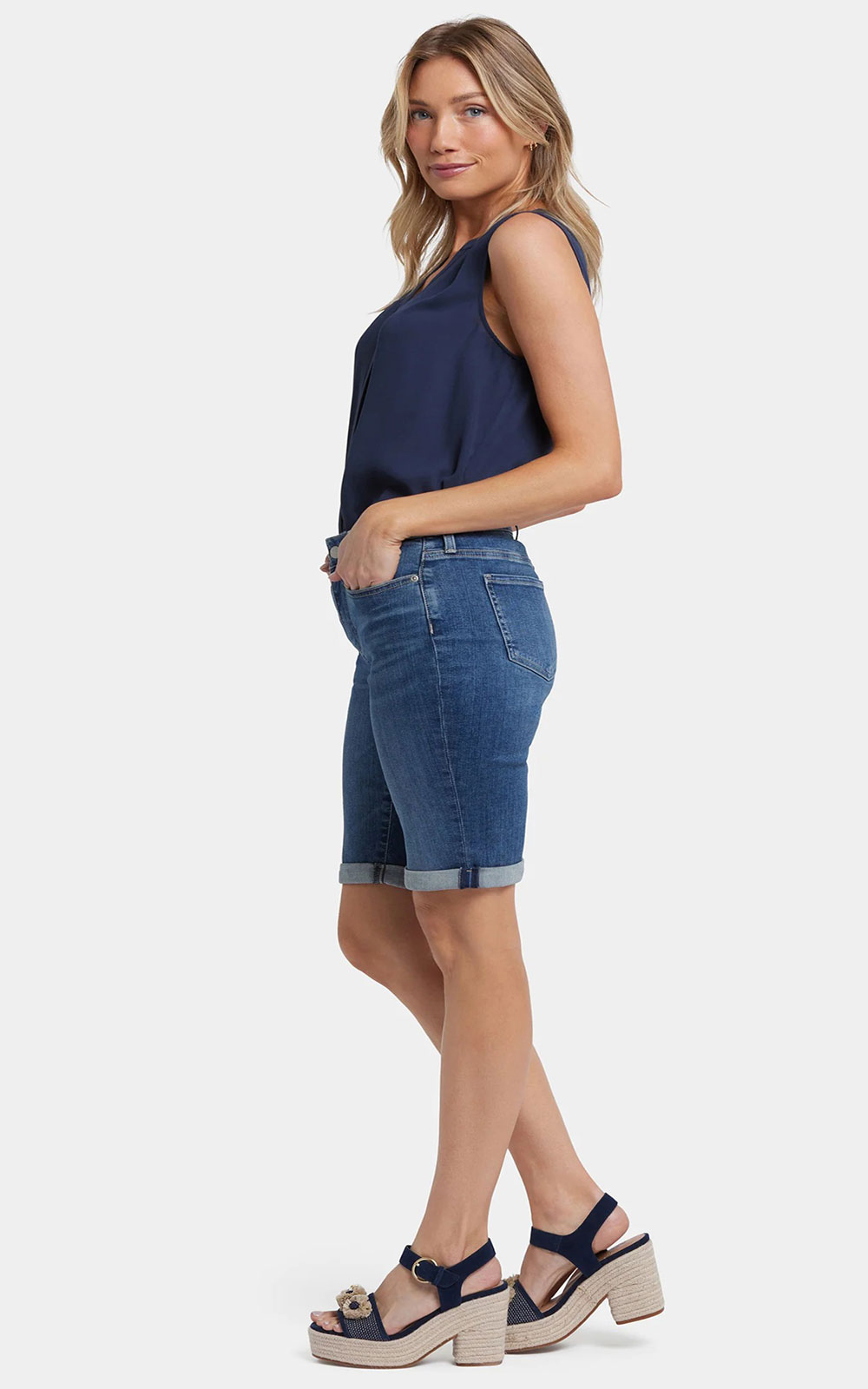 Missy Briella Short Roll Cuff product photo.