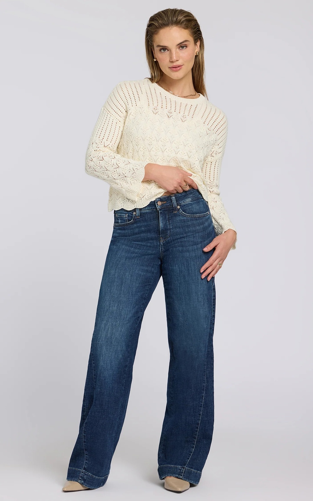 Missy Godet Teresa Wide Leg product photo.