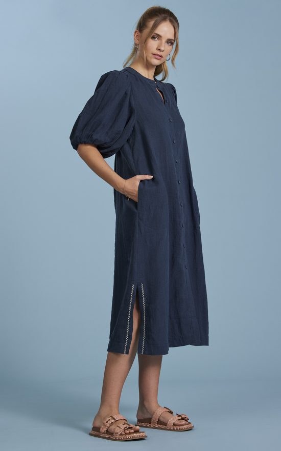 Whisper Midi Dress product photo.