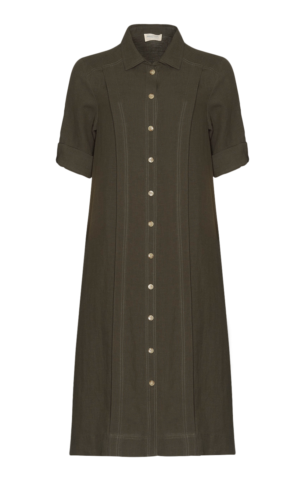 Echo Shirt Dress product photo.