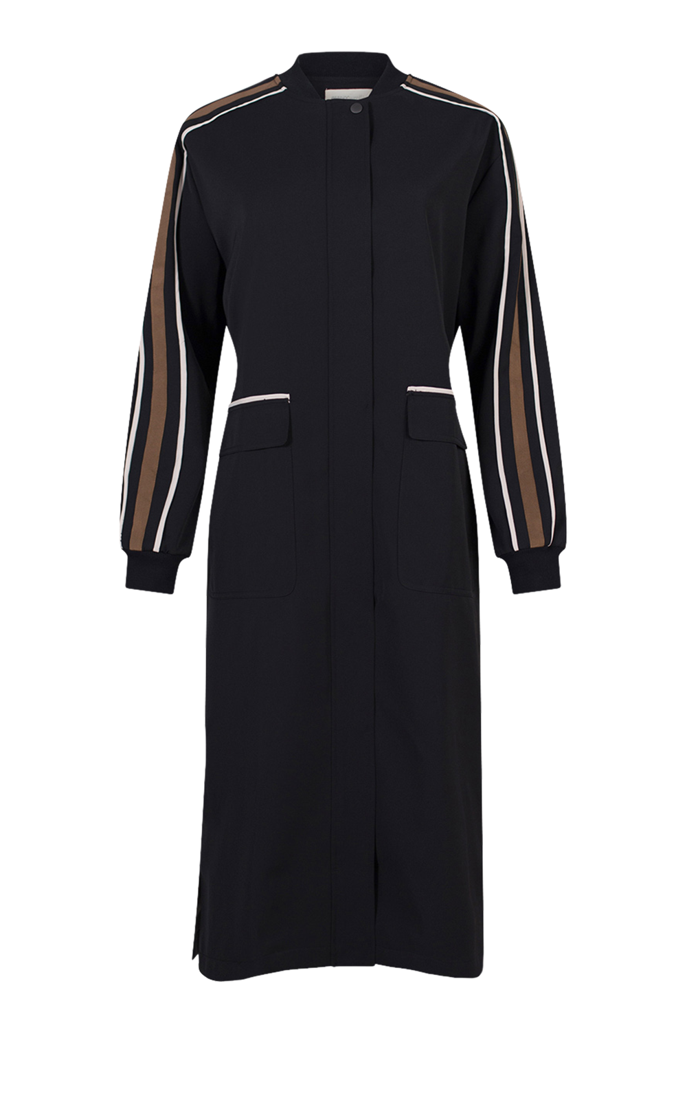 Cipher Coat – Zebrano | Designer Clothing NZ