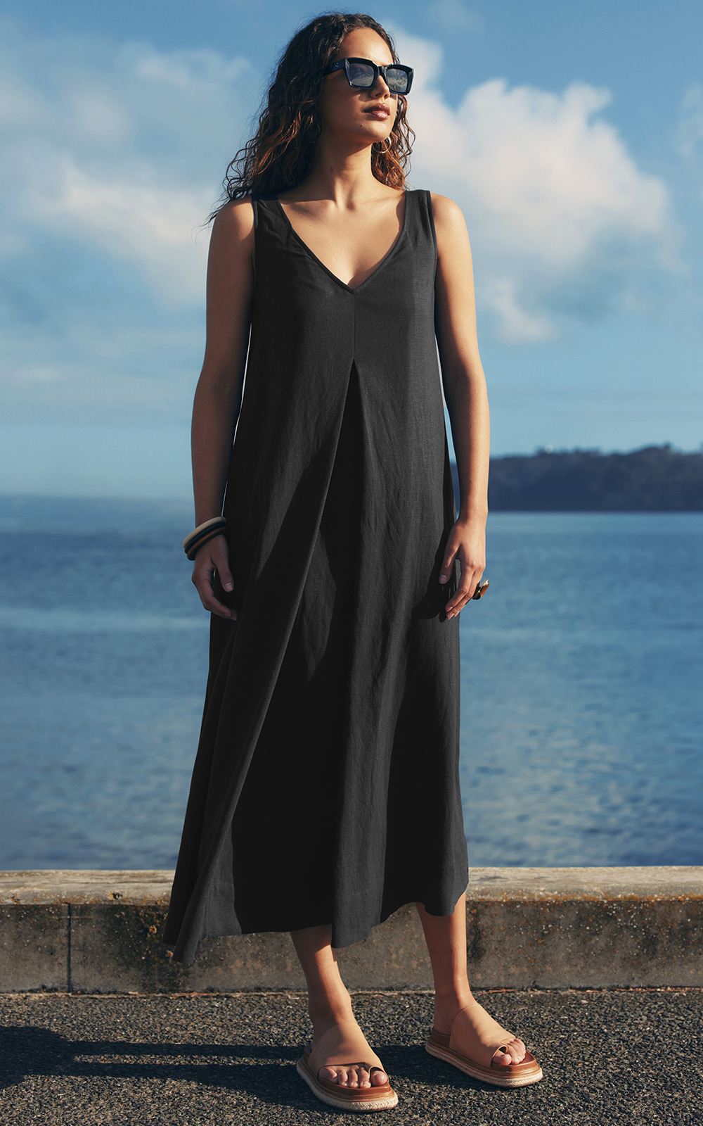 Eclipse Maxi Dress Zebrano | Designer Clothing NZ Eclipse Maxi Dress Zebrano | Designer Clothing NZ