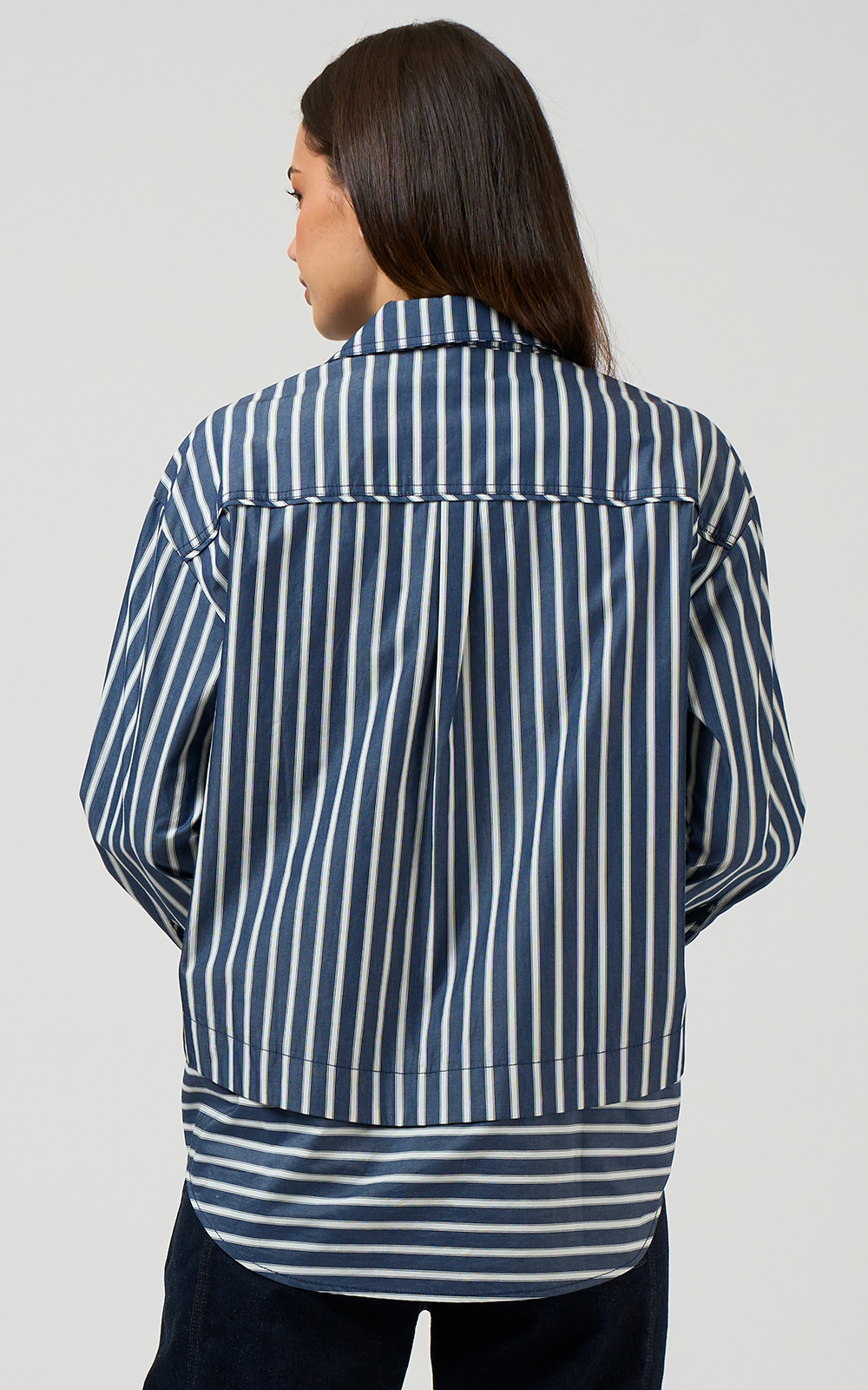 Direction Stripe Shirt product photo.